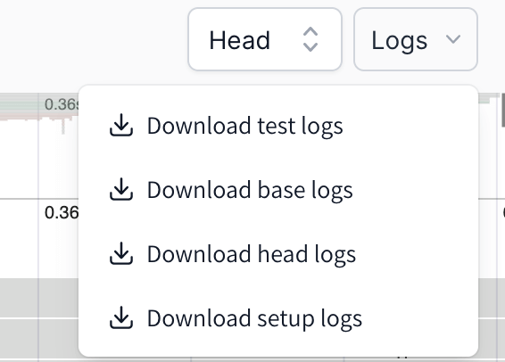 Logs are easier to find and more clearly labeled